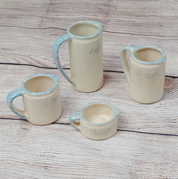 Southern Country Style Ceramic Measuring Cups - Picture 4 of 7